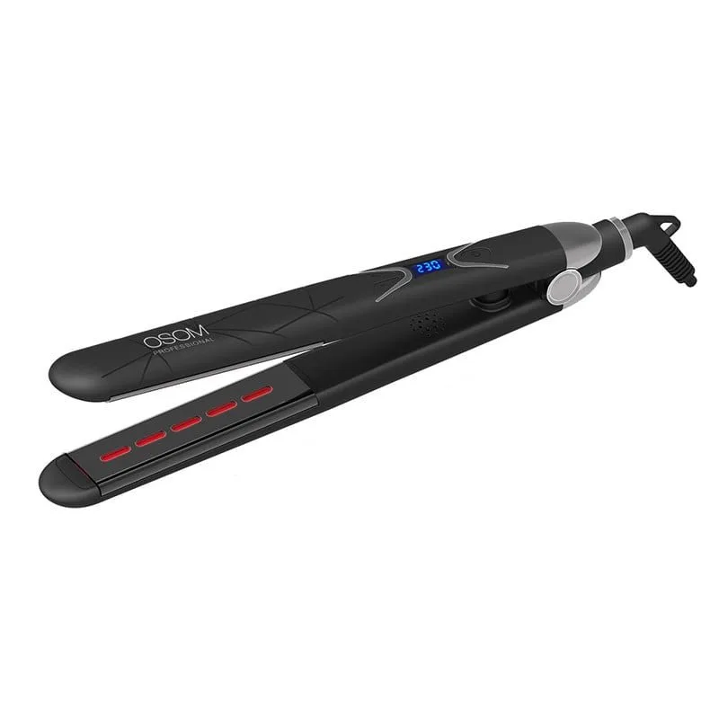 Plaukų tiesintuvas OSOM Professional OSOM897, su infraraudonaisiais spinduliais, iki 230 C, 50 W